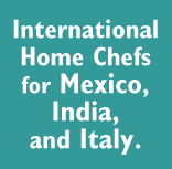 Meet our international home chefs for Mexico, India, and Italy. Great food with lots of illustrated how to techniques.