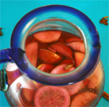 Sangria recipe.