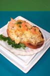 Crab Crostini with Baby Shrimp recipe