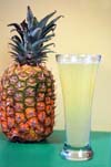 Agua de Pina Mexican pineapple water drink beverage recipe.