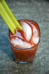 Spicy Bloody Mary cocktail brunch drink recipe