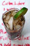 Cuba Libre cola drink recipe