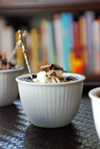 Chocolate Cherry Clafouti dessert recipe.