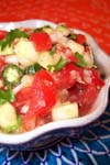 Cachumber salad Indian recipe