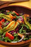 Zucchni Blossom Salad recipe
