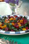 Roasted Beets with Greens recipe.