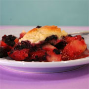 Cobbler fruit pan dessert recipe