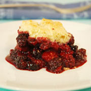 Cobbler fruit pan dessert recipe