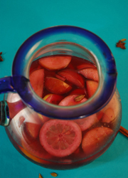 Enrique Jaramillo's Sangria drink recipe.