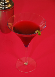 Jene Chapanar's recipe for Fro-Zin Martini.