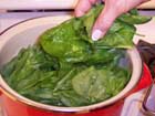 How To Blanch Spinach.
