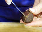 How To Peel Chestnuts.