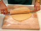 Baking how to cooking techniques—Roll Dough. Holiday cookie how to for Sugar Cookie recipe.