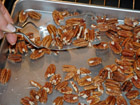 How to toast almonds pecans walnuts nuts. Great for salads and snacks.