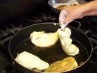 Eggs & Dairy how to cooking techniques—Chiles Rellenos—Prepare with Egg Batter and Cheese 