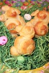 Easter Bunny Bread recipe.