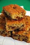 Date and Nut bar cookies recipe.