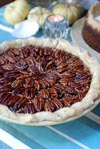Divine Maple Bourbon Pecan Pie recipe.