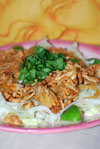 Tinga de Pollo authentic Mexican recipe for celebrations, tacos, tostadas, salads, and main dishes. 