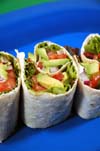 Vegetarian Lavosh Sandwich recipe