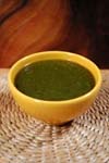 Salsa Poblano sauce authentic Mexican recipe.