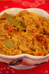 Baigan Bharata : Indian Fire-Roasted Eggplant recipe.