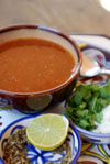 Caldillo Mexican soup recipe.