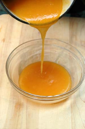 Peach Glaze recipe.