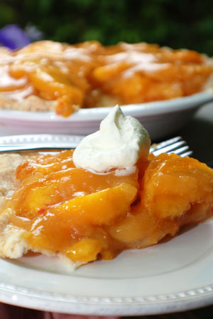 Recipes for fresh peach pie