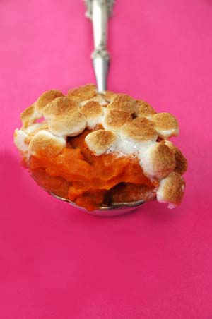 sweet potatoes with marshmallows