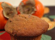 Persimmon-Spice Muffins Recipe