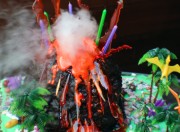 The Amazing, Erupting Volcano Cake - 