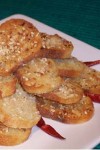 Garlic-Sesame Crostini </br > Italian Recipe