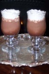Hot Cocoa with </br > Peppermint Schnapps </br > Drink Recipe