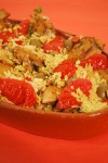 Herb and Olive Oil </br > Marinated Chicken with </br > Orzo Aglio  e Olio	</br > Recipe