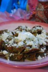 Chilaquiles Poblanos with Chicken 	</br > Authentic Mexican Recipe