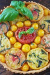 Tomato-Parmesan Tart	</br > Recipe