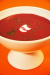 Borscht  Soup with Sour Cream </br > Recipe &nbsp;