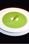 Pea Soup with </br > Tarragon Sour Cream Topping </br > Recipe