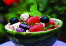 Sweet, Salty, Simply Summer</br>My Favorite Watermelon Salad - 