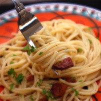 Blissfully Basic: My Favorite Spaghetti Carbonara - 