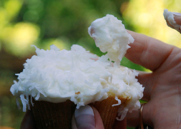Coconut Cupcake with Ultimate Cream Cheese Frosting