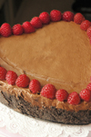 Decadent Chocolate Mousse Pie recipe for Valentine's Day.
