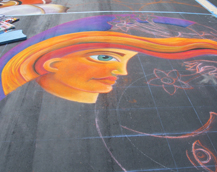 Italian Street Painting Festival, San Rafael, CA