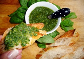 Summer in a Jar <br/>Simple Basil Pesto - 