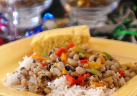 Hoppin’ John New Year’s Good Luck Dinner. - 