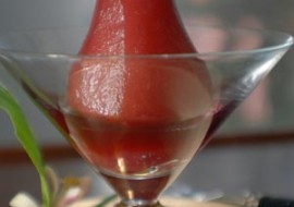 Fruit simmered in wine? Divine. - 