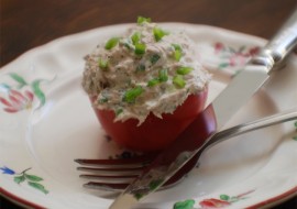 Simply Sensational</br> Tuna-Stuffed Tomatoes - 