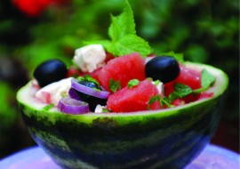 Sweet, Salty, Simply Summer</br>My Favorite Watermelon Salad - 